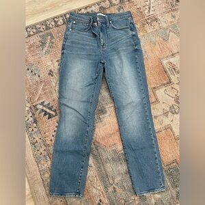 Madewell:The High-Rise Slim Boyjean